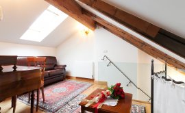 Two-storey attic apartment, 3+kk, 6<sup>th</sup> Floor, 129.0 m<sup>2</sup>
