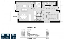 Řadový dům, 7+kk, 196.0 m<sup>2</sup>